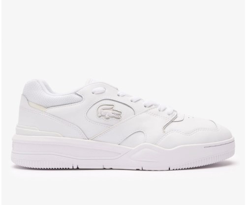 basket lacoste lineshot cuir blanche