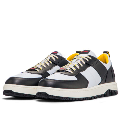 basket hugo kilian tennis noir/blanc