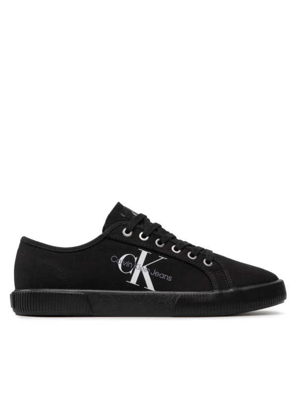 basket calvin klein jeans vulcanized noir