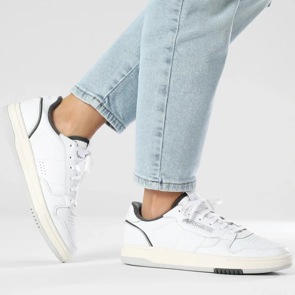 basket reebok phase court femme blanche