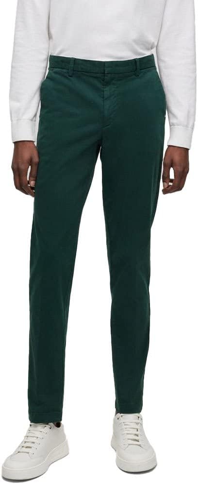 pantalon boss kaito1 slim fit vert foncé