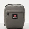 sac bandoulière diesel gris