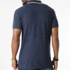 polo tommy jeans timeless bleu marine