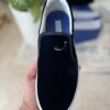 chaussure jacob cohen velours bleu nuit