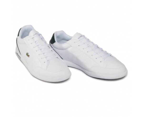 basket lacoste graduate cap blanche