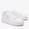 basket lacoste lineshot cuir blanche