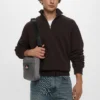 sac bandoulière diesel gris