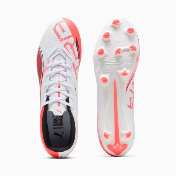 soulier puma ultra 5 play fg/ag blanc