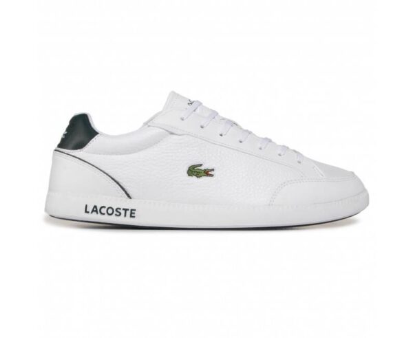 basket lacoste graduate cap blanche