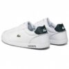 basket lacoste graduate cap blanche