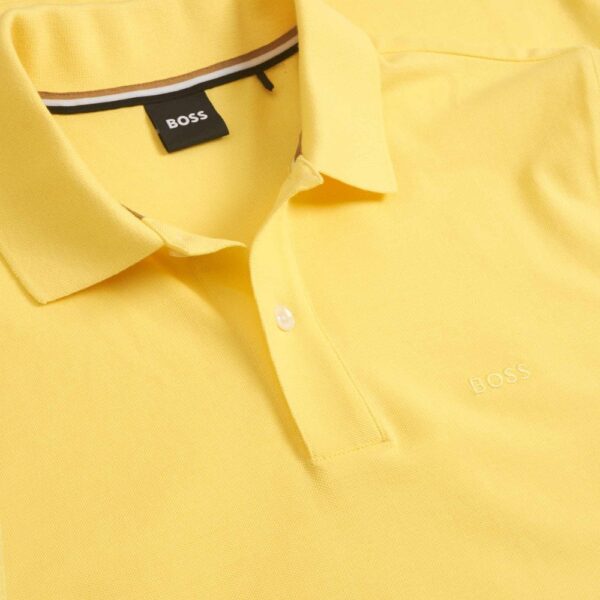 boss polo pallas regular fit jaune