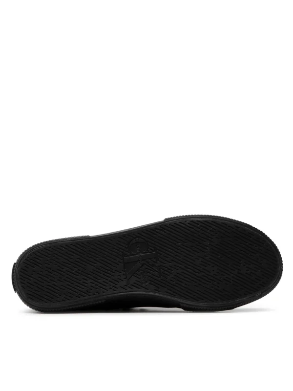 basket calvin klein jeans vulcanized noir